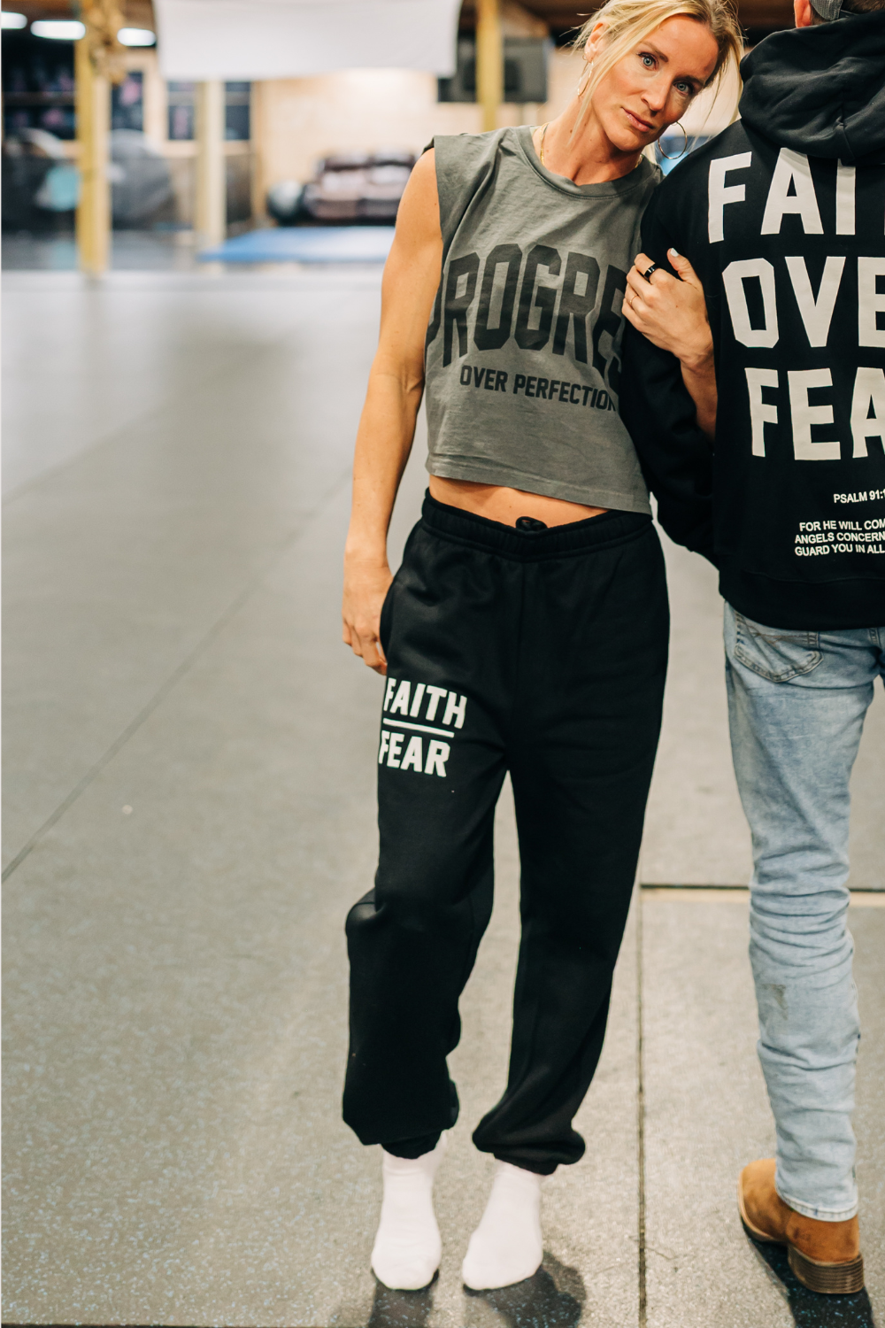 Faith > Fear Sweatpants