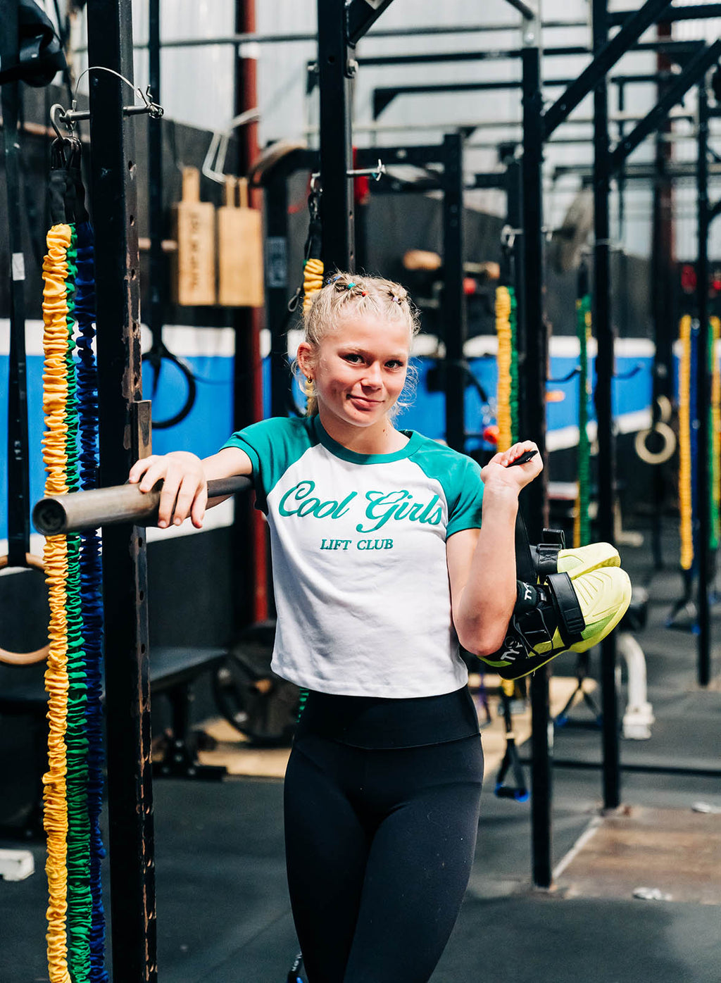 Cool Girls Lift Club Baby Tee