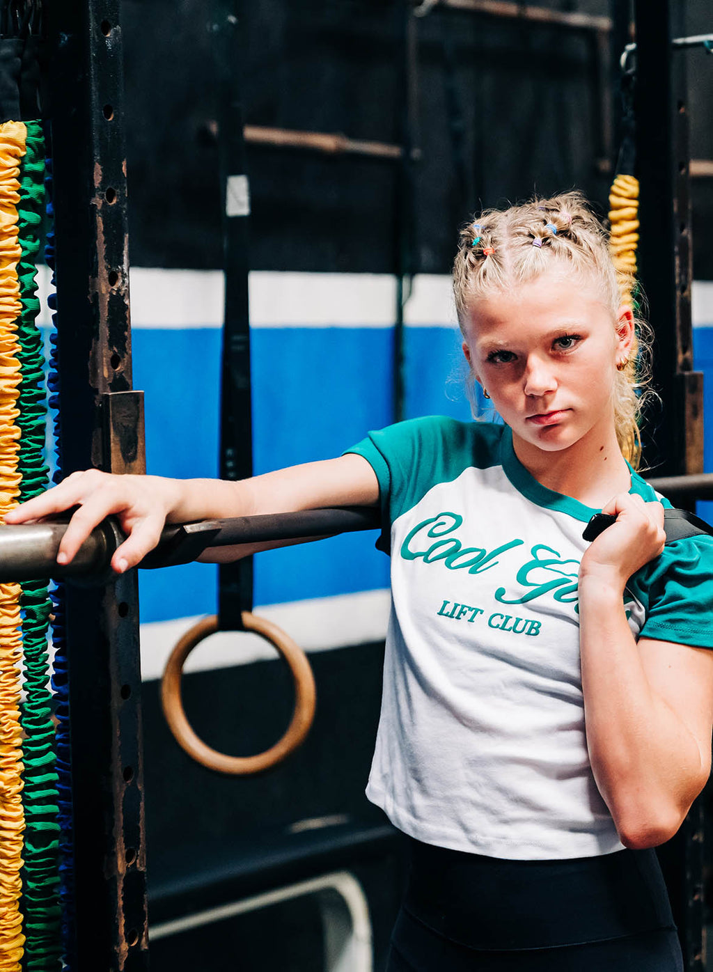 Cool Girls Lift Club Baby Tee