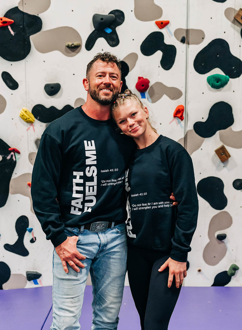 Faith Fuels Me Crewneck