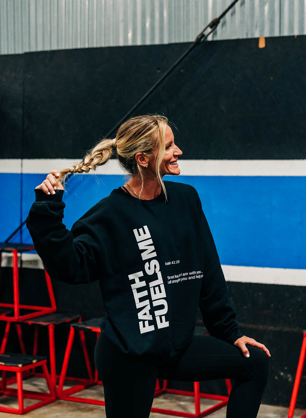 Faith Fuels Me Crewneck