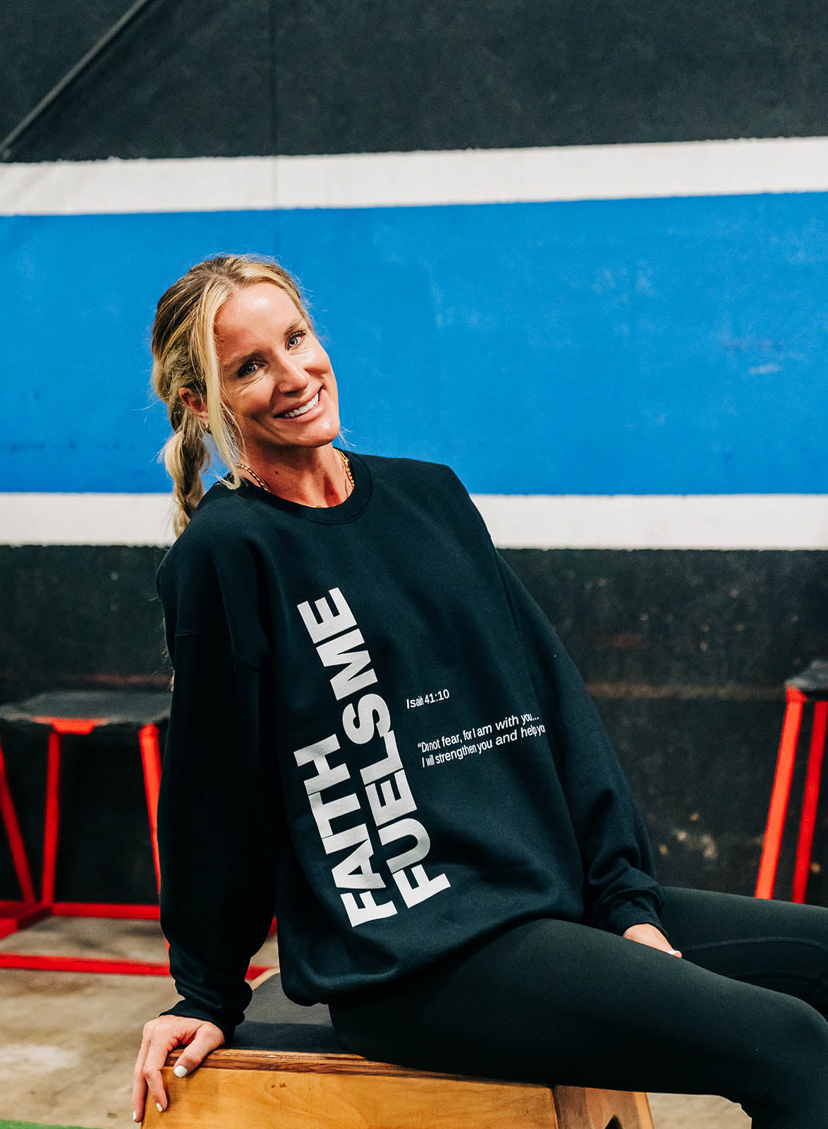 Faith Fuels Me Crewneck