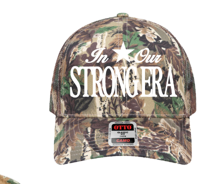 In our Strong Era Camo Hat